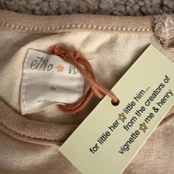 Ettie & H Ruan T-Shirt NWT Palm Tree & Crocodile Print 3T - Picture 5 of 6